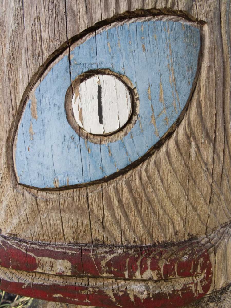 WA, Seabeck A Pacific Northwest Indian carving